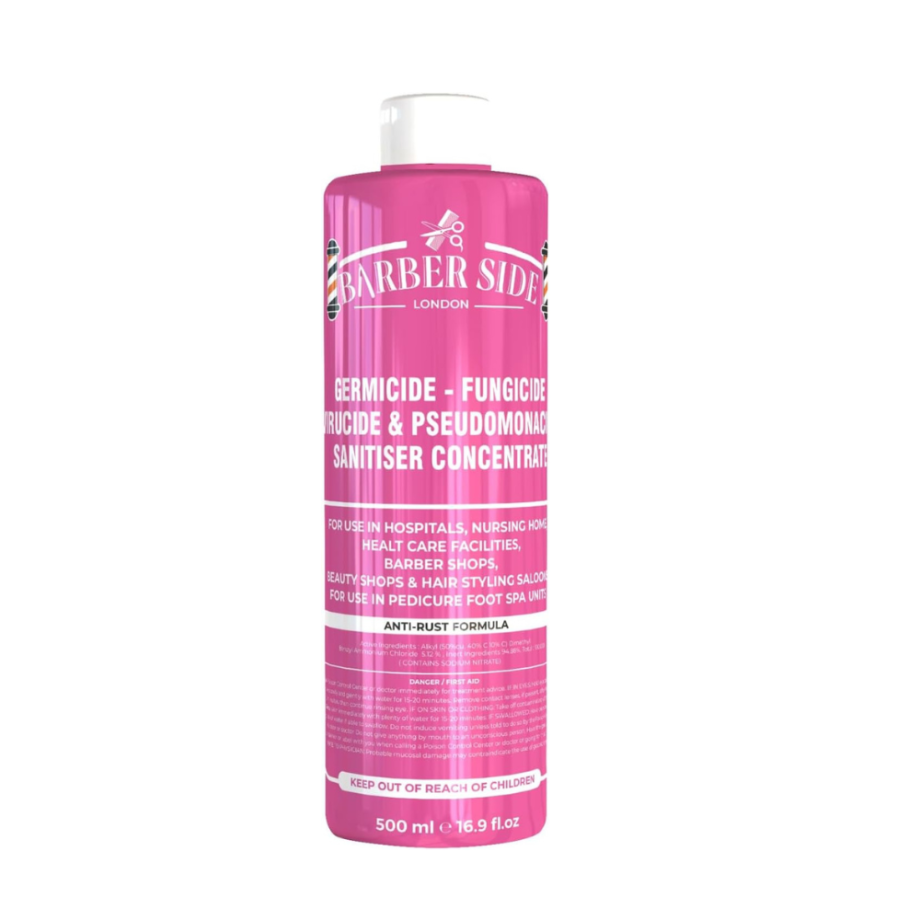 Barber Side Disinfectant Germicide Solution